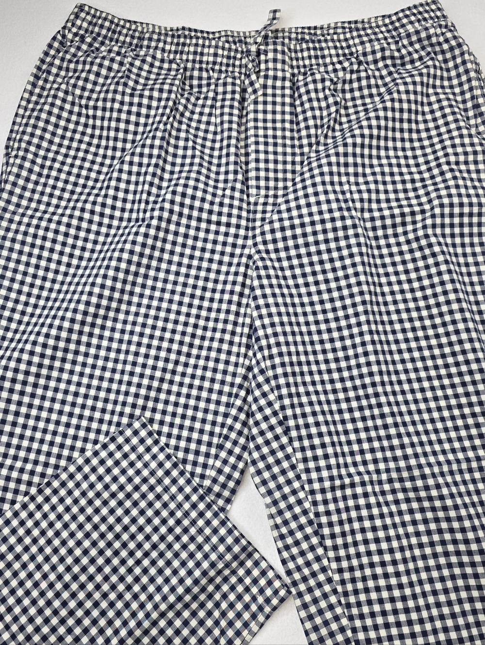 Lands'End Draper James Blue Checkered Pajama Pants Size XL NWOT AN-1425 - Picture 3 of 10